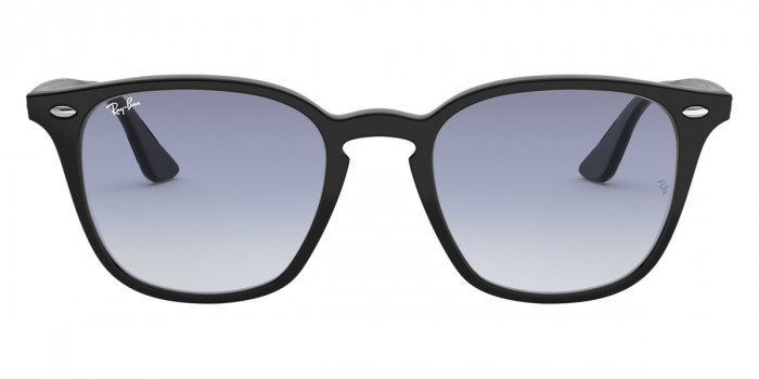 RayBan RB4258-F ダークグレー サイズ52 RB4258 Sunglasses in Black and Light Blue Gradient - RB4258F