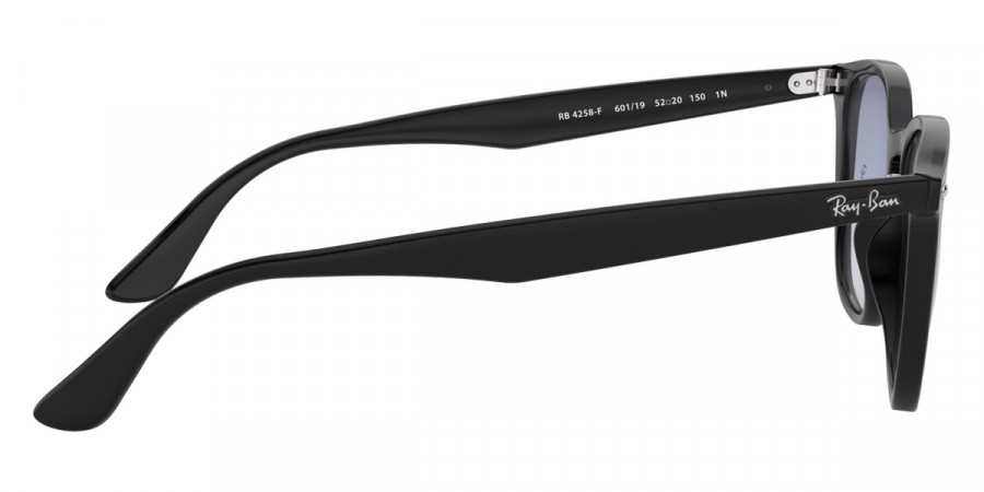 RAY-BAN RB4258F Black - Unisex Sunglasses, Green Classic Lens
