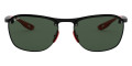 Black / Dark Green