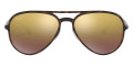 Light Havana / Purple Mirrored Gold Gradient