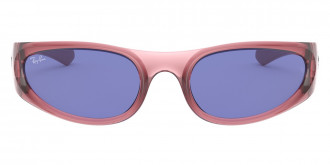 Color: Transparent Pink (648080) - Ray-Ban RB433264808057