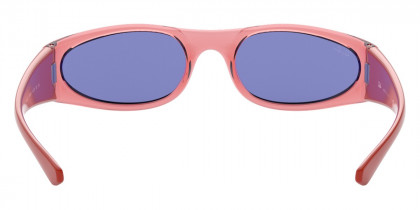Color: Transparent Light Red (648480) - Ray-Ban RB433264848057