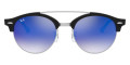 Shiny Black / Blue Flash Gradient