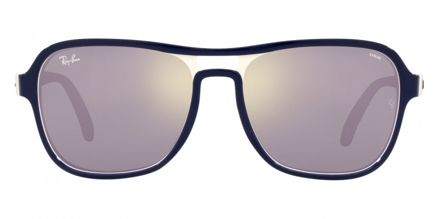 Ray-Ban™ State Side RB4356 6548B3 58 - Blue Creamy Light Brown