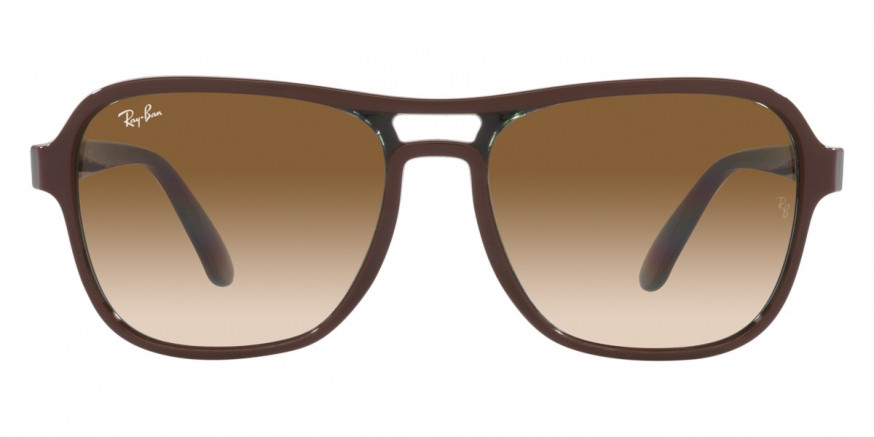 Ray-Ban™ State Side RB4356 660451 58 - Brown Transparent Green Brown