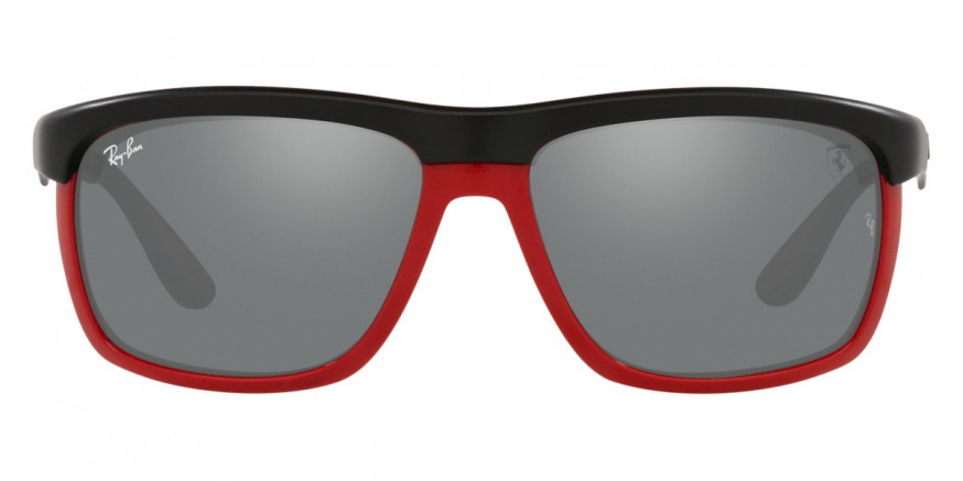 Ray-Ban™ RB4363M F6026G 61 - Matte Black On Red