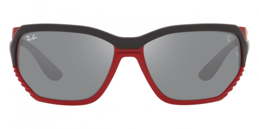 Ray-Ban™ RB4366M F6766G 61 - Black on Matte Red