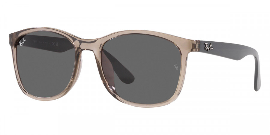 Color: Transparent Gray (6609B1) - Ray-Ban RB4374F6609B158