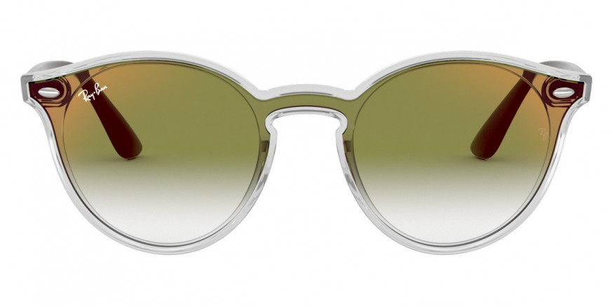 Ray Ban Blaze Panthos RB4380N 6358W0 137 Matte Transparent Sunglasses