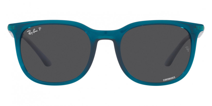 Ray-Ban™ RB4386 6651K8 54 - Transparent Turquoise