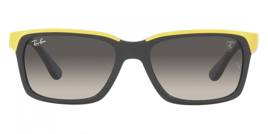Ray-Ban™ RB4393M F62411 56 - Gray on Rubber Yellow