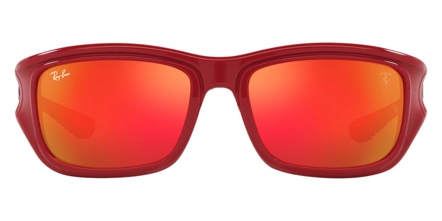 Ray-Ban™ RB4405M F6236Q 59 - Red on Black