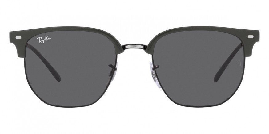Ray-Ban™ New Clubmaster RB4416 6653B1 53 - Gray on Black