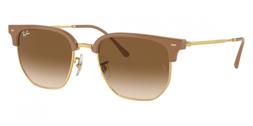 Ray-Ban™ New Clubmaster RB4416 672151 51 - Beige on Gold