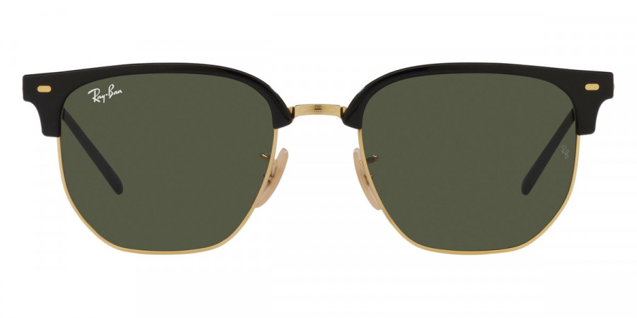 Ray Ban New Clubmaster RB4416F 601 31 55 Black on Arista Sunglasses