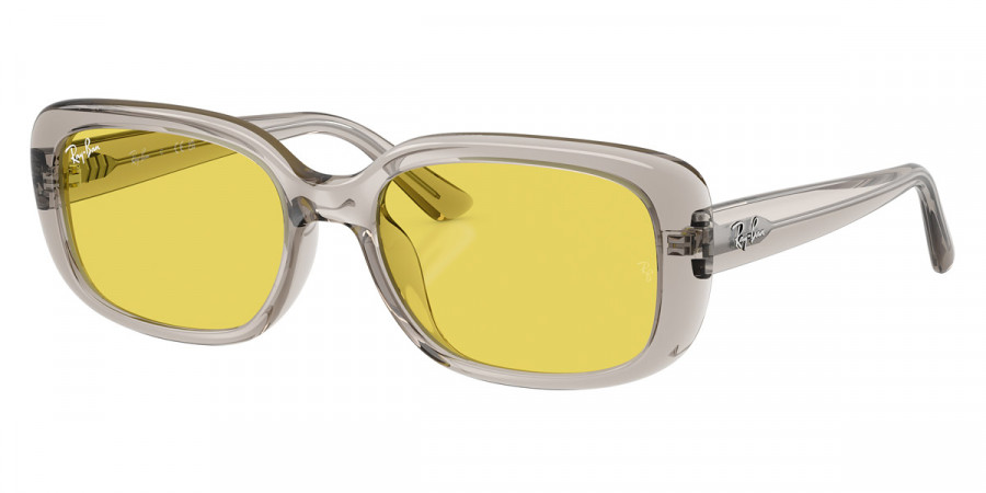 Color: Transparent Light Beige (681885) - Ray-Ban RB4421D68188556