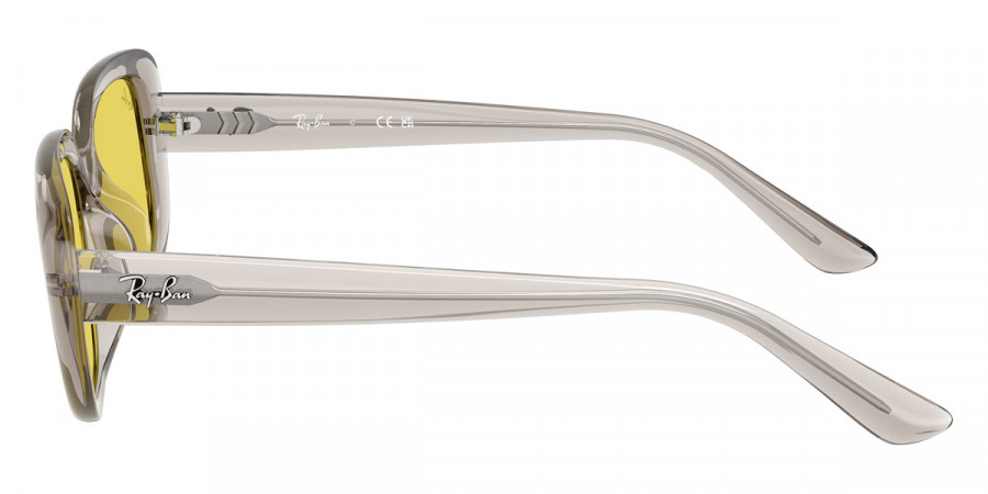 Color: Transparent Light Beige (681885) - Ray-Ban RB4421D68188556