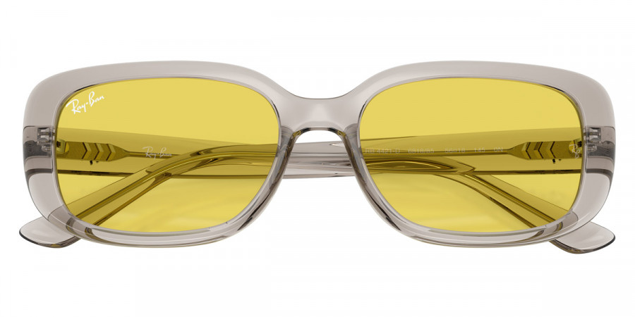 Color: Transparent Light Beige (681885) - Ray-Ban RB4421D68188556
