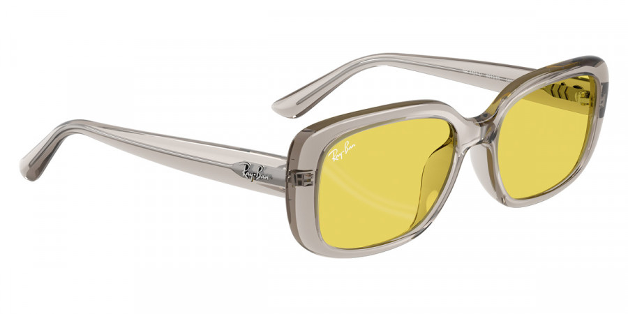 Color: Transparent Light Beige (681885) - Ray-Ban RB4421D68188556