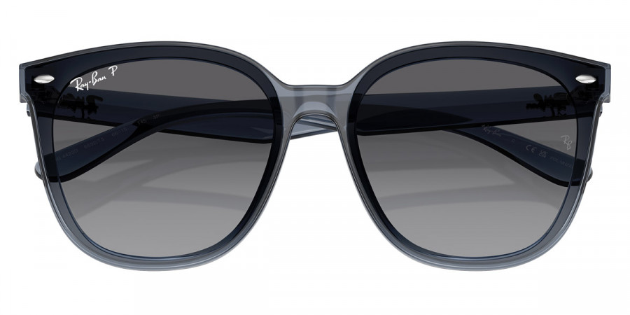 Color: Dark Transparent Blue (6592T3) - Ray-Ban RB4423D6592T366