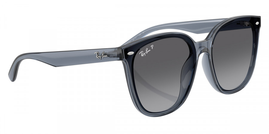 Color: Dark Transparent Blue (6592T3) - Ray-Ban RB4423D6592T366