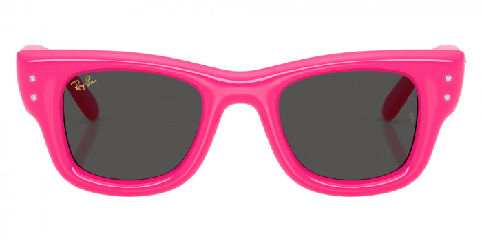 Ray-Ban™ RB4940B Wayfarer Puffer Crystal Edition 686287 47 - Pink and Strass