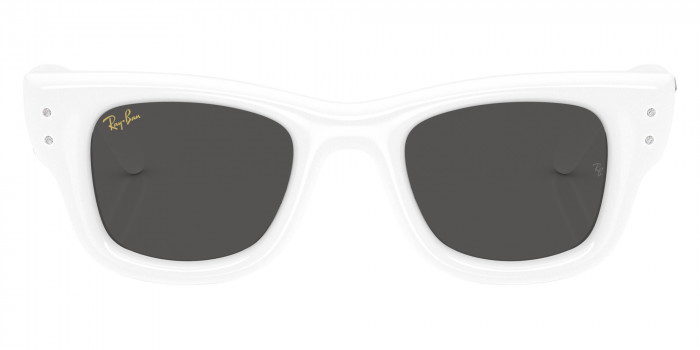 Ray-Ban™ RB4940B Wayfarer Puffer Crystal Edition 686387 47 - White and Strass