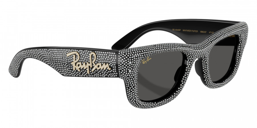 Ray-Ban™ - RB4940BP Wayfarer Puffer Crystal Pave Edition