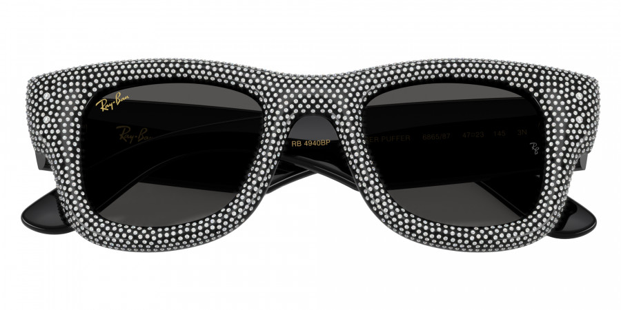 Ray-Ban™ - RB4940BP Wayfarer Puffer Crystal Pave Edition