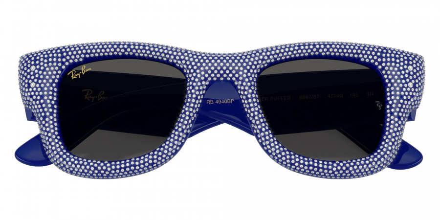 Ray-Ban™ - RB4940BP Wayfarer Puffer Crystal Pave Edition