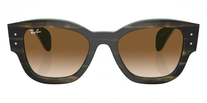 Ray-Ban™ Jorge RB7681S 140251 52 - Striped Green on Green