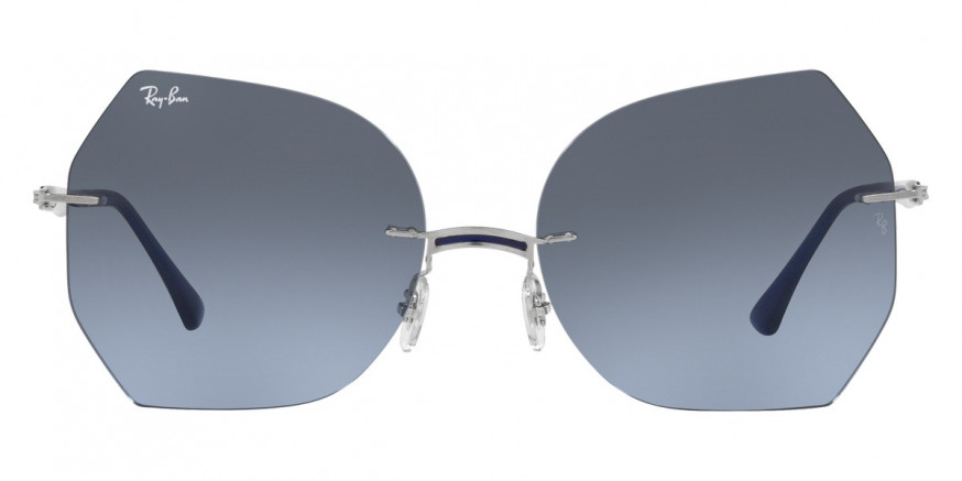 Ray-Ban™ RB8065 003/8F 62 - Blue On Silver