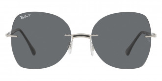 Color: Black On Silver (003/81) - Ray-Ban RB8066003/8158