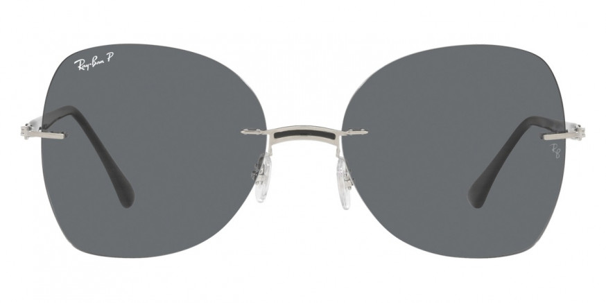 Ray-Ban™ RB8066 003/81 58 - Black On Silver