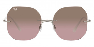 Color: White On Gray (159/14) - Ray-Ban RB8067159/1457