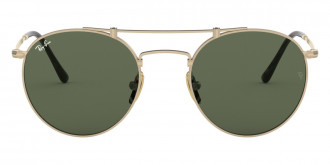 Color: Brushed Demi Gloss White Gold (913658) - Ray-Ban RB814791365850