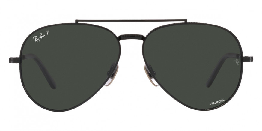 Ray-Ban™ Aviator Titanium RB8225 3141K8 58 - Black