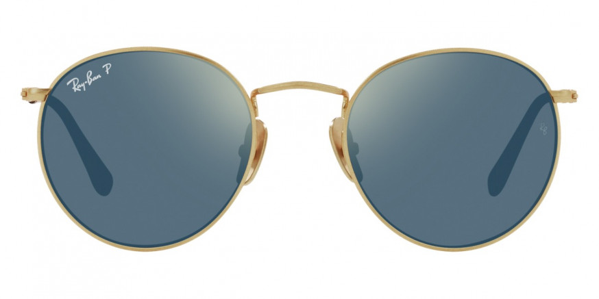 Ray-Ban™ Round RB8247 9217T0 50 - Demigloss Brushed Gold
