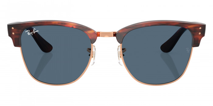 Ray-Ban™ Clubmaster Reverse RBR0504S 13983A 54 - Striped Havana on Rose Gold