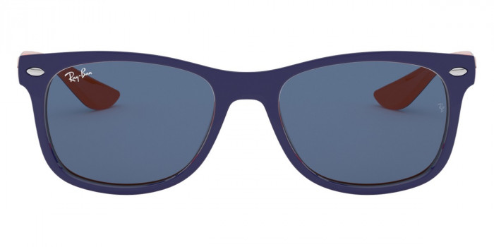Ray-Ban™ Junior New Wayfarer RJ9052S 178/80 48 - Blue On Orange