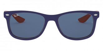 Ray-Ban™ Junior New Wayfarer RJ9052SF 178/80 50 - Top Blue on Orange
