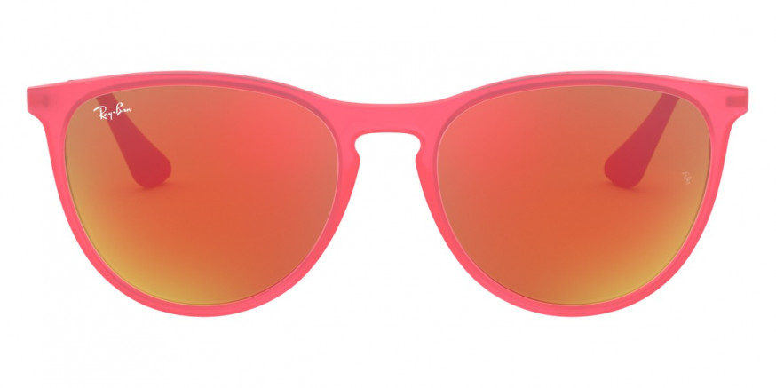 Ray-Ban™ Junior Erika RJ9060S 70096Q 50 - Fuchsia Fluorescent Transparent Rubber