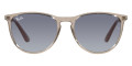 Transparent Gray / Gray Gradient Blue