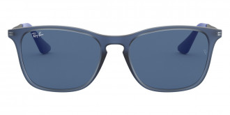 Color: Rubber Transparent Blue (706080) - Ray-Ban RJ9061SF70608052