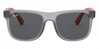 Ray-Ban™ Junior Justin RJ9069S 705987 48 - Rubber Transparent Gray