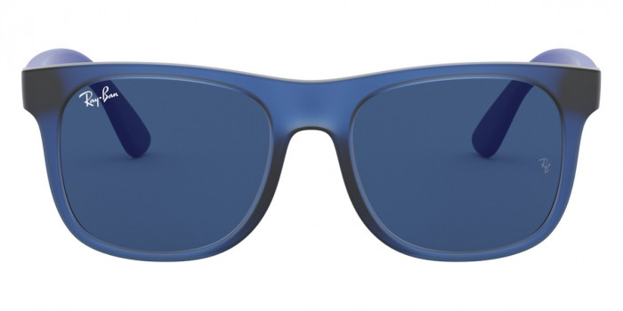 Ray-Ban™ Junior Justin RJ9069S 706080 48 - Rubber Transparent Blue