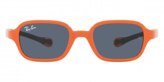 Ray-Ban™ RJ9074S 709587 39 - Orange on Rubber Black