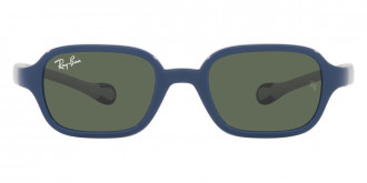Ray-Ban™ RJ9074S 709671 39 - Blue on Rubber Gray