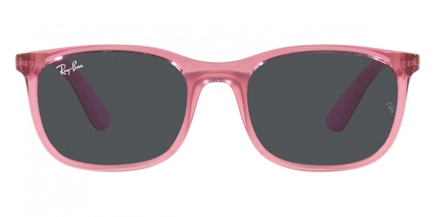 Ray-Ban™ RJ9076S 712587 49 - Transparent Pink on Rubber Pink