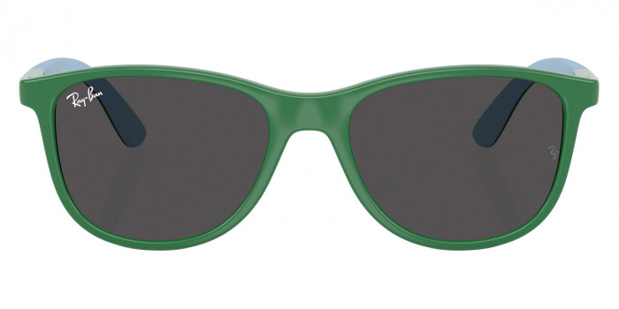 Ray-Ban™ RJ9077S 718887 49 - Green on Rubber Light Blue